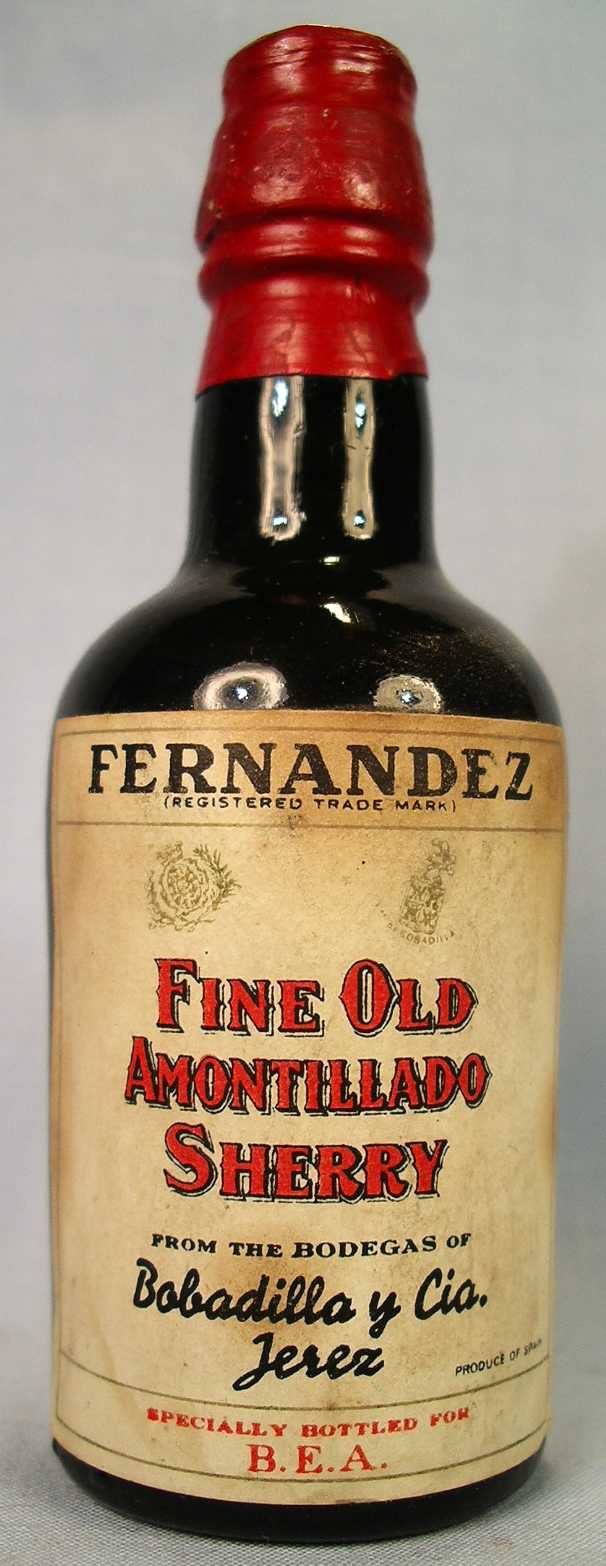 BOBADILLA - FERNANDEZ - FINE OLD AMONTILLADO SGERRY - (B.E.A.)