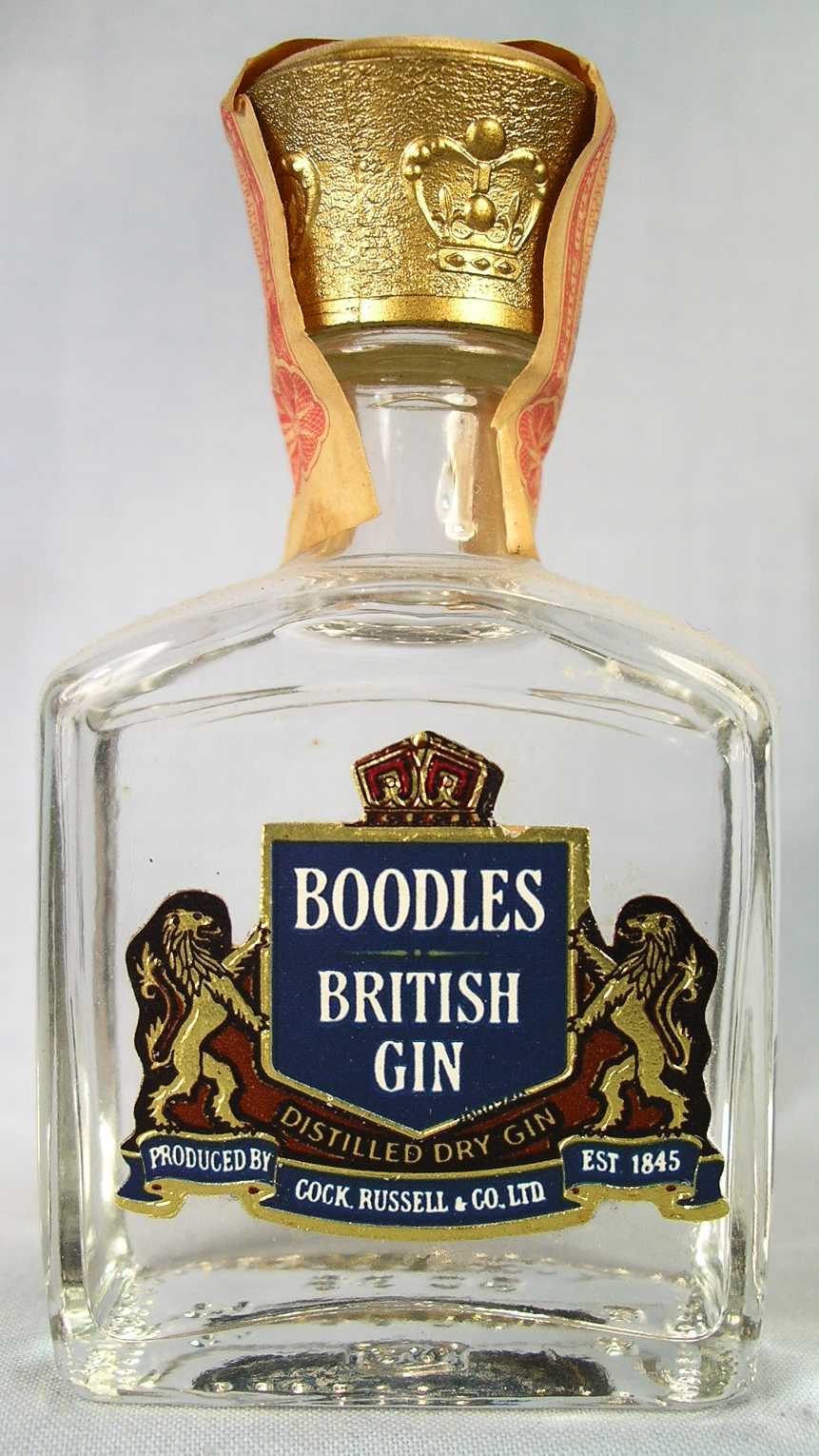 BOODLES - BRITISH GIN