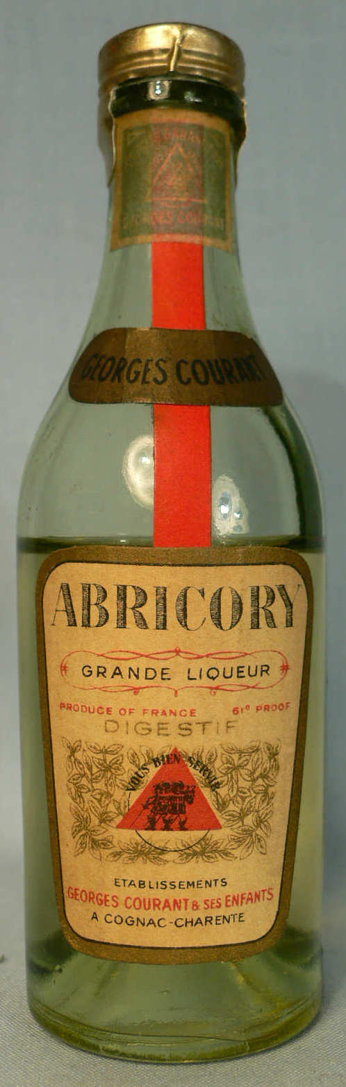 GEORGES COURANT - ABRICORY - DIGESTIF - GRANDE LIQUEUR