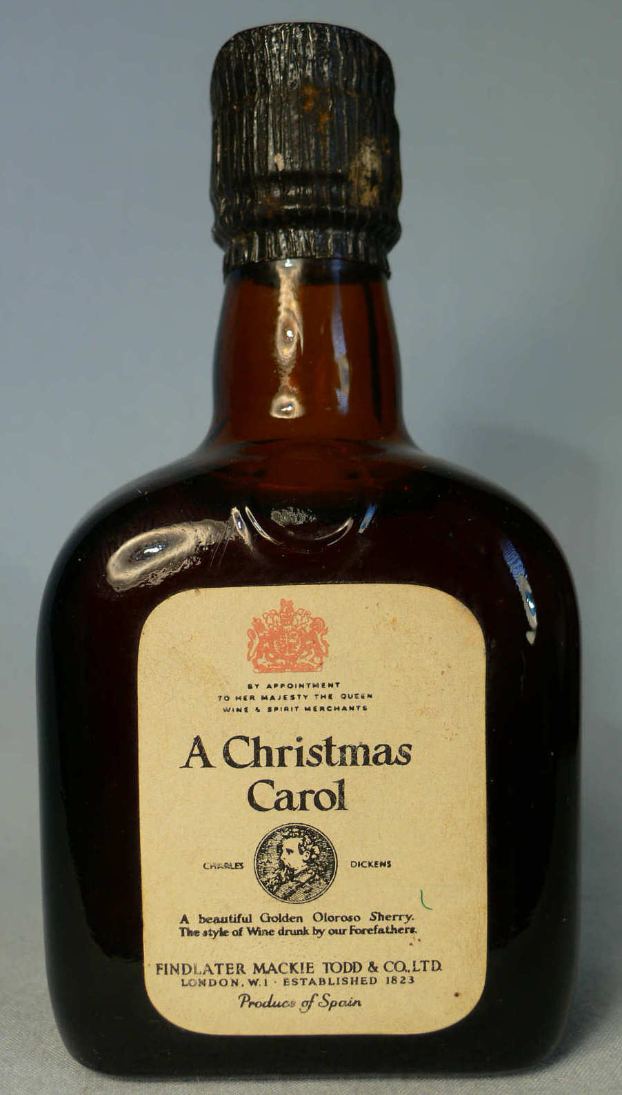 FINDLATER - A CHRISTMAS CAROL - A BEAUTIFUL GOLDEN OLOROSO SHERRY