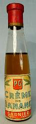 GARNIER - CREME DE BANANE - (LARGE LABEL) - (BACK LABEL)