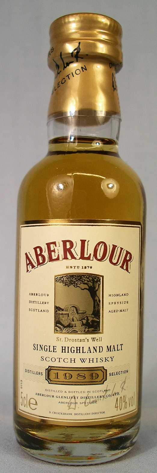 ABERLOUR - 1989 - S.H.M.S.W.