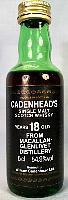 CADENHEAD'S - MACALLAN-GLENLIVET - S.M.S.W.